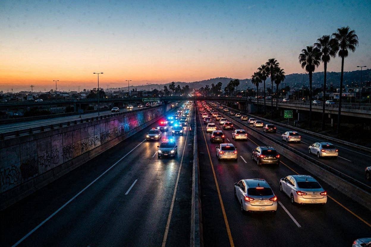 From Anger to Arrest: The End of a LA County Chase