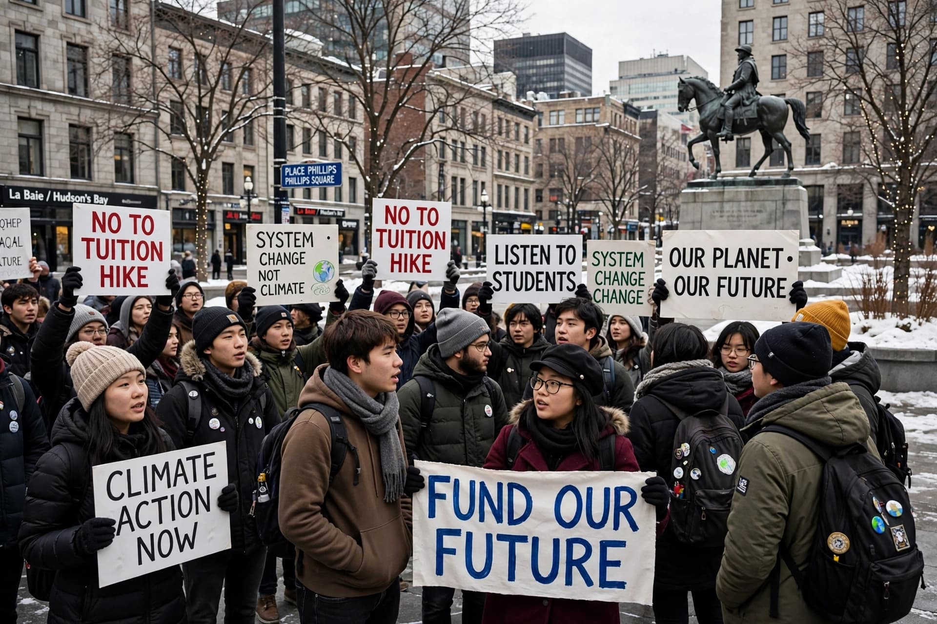 From Paris to Montreal: A Student Movement Finds a Second Home