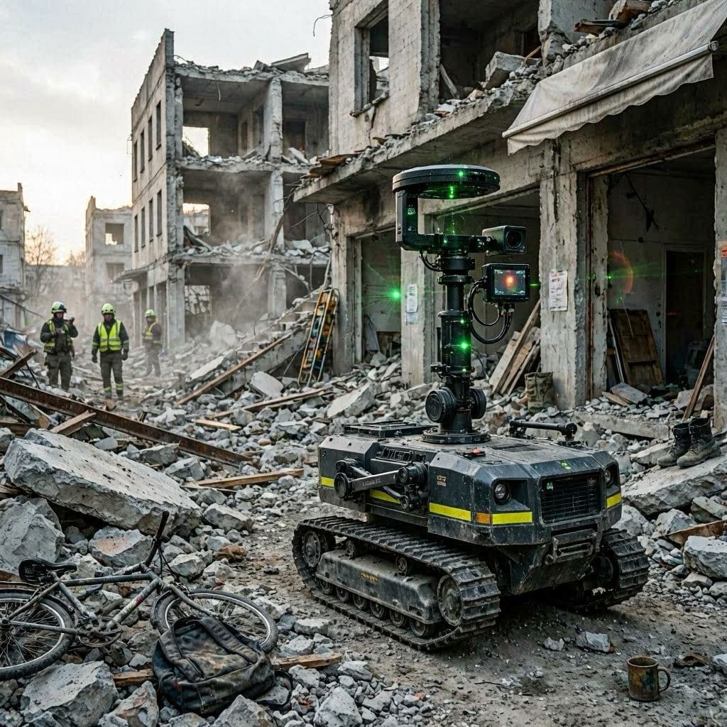 Technology Walks Beside Courage When Every Second Matters Most. 