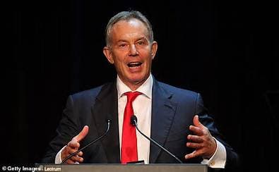 Tony Blair Says Britain Should Work Toward Rejoining EU Within 10 Years