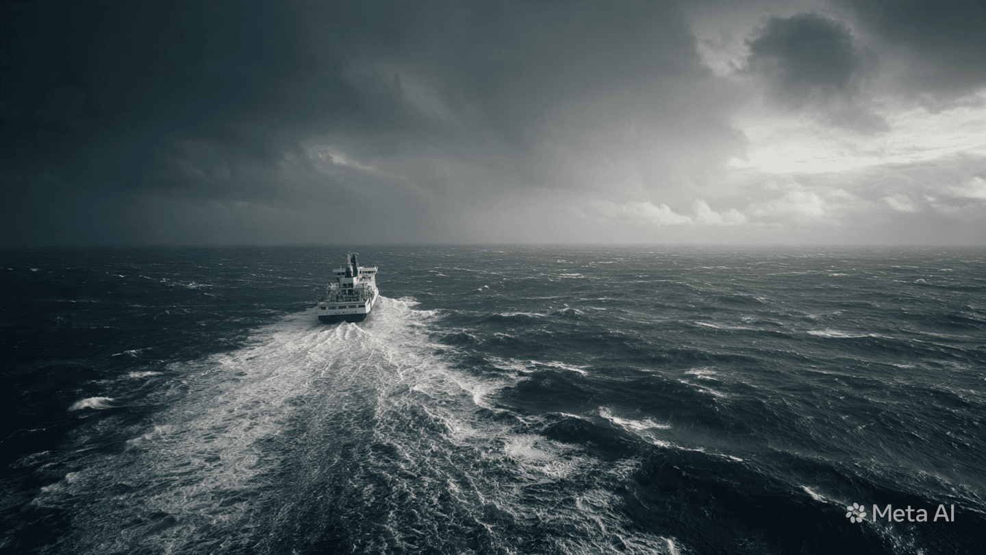 Navigating the Restless Deep: Reflections on Vigilance During Choppy North Sea Ferry Transit Conditions