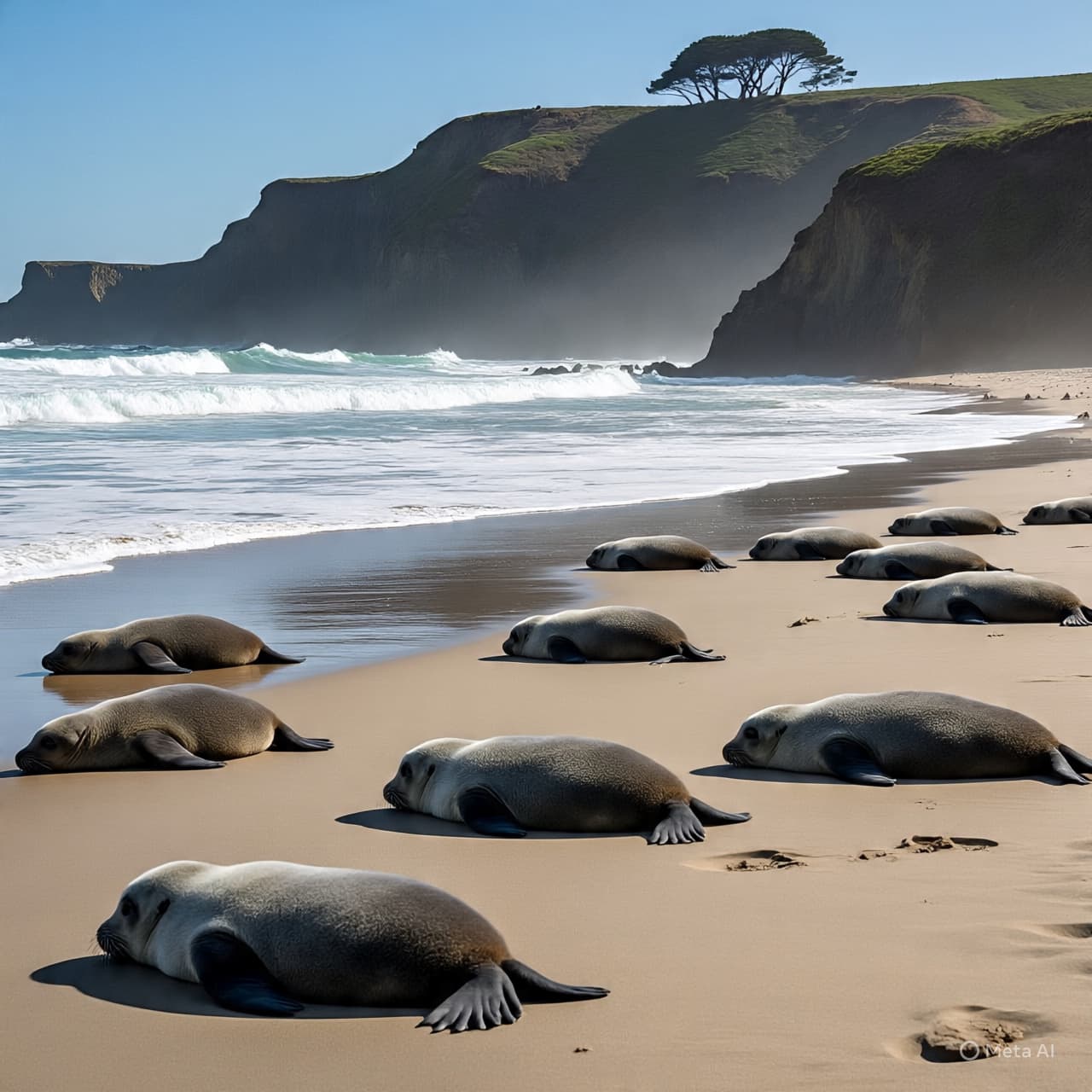When the Fog Lifts at Año Nuevo, What New Story Rests on the Sand?