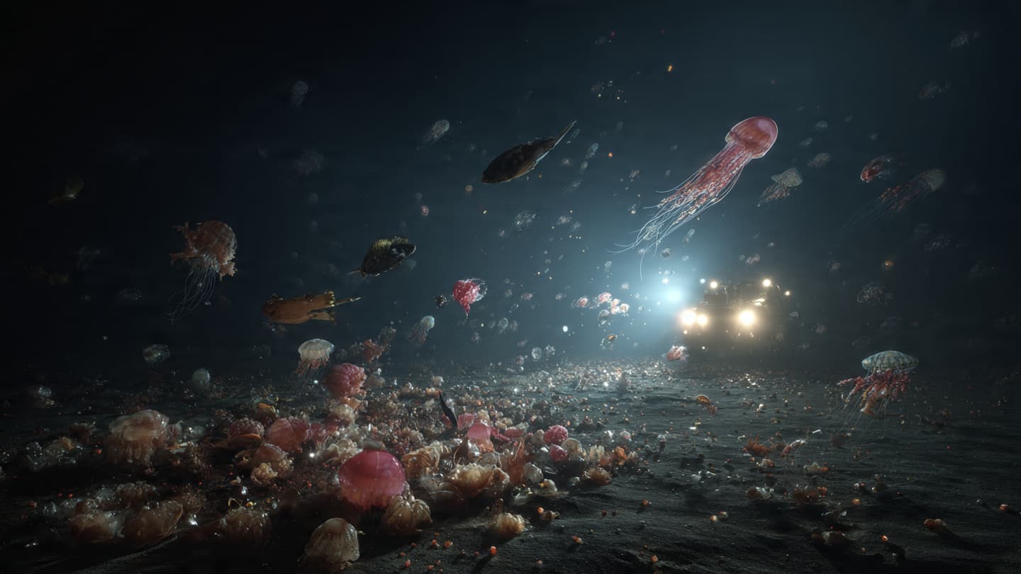 In the Ocean's Deepest Darkness, Life Learns the Art of Waiting