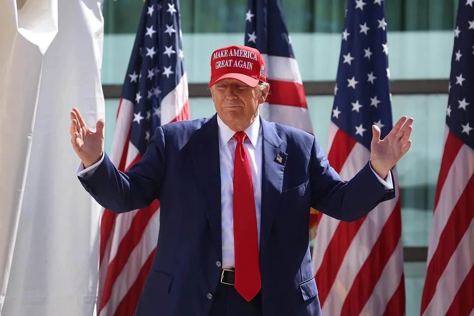 Trump Calls Communism the Greatest Threat Since World War II in Campaign Remarks