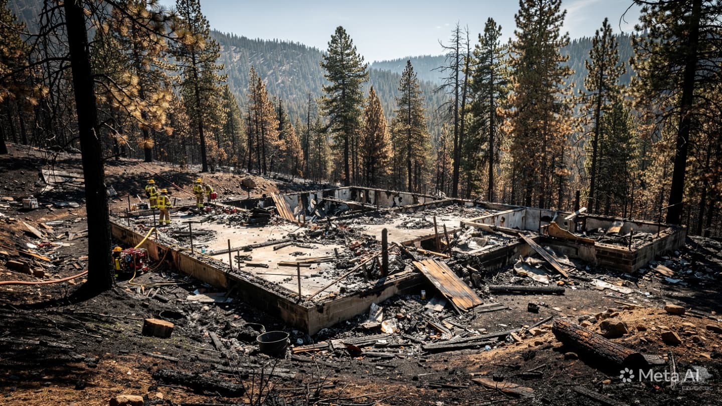 Elk Mountain Tragedy: Homeowner Confirmed Dead After Wildfire Destroys Residential Structure in Montana Today