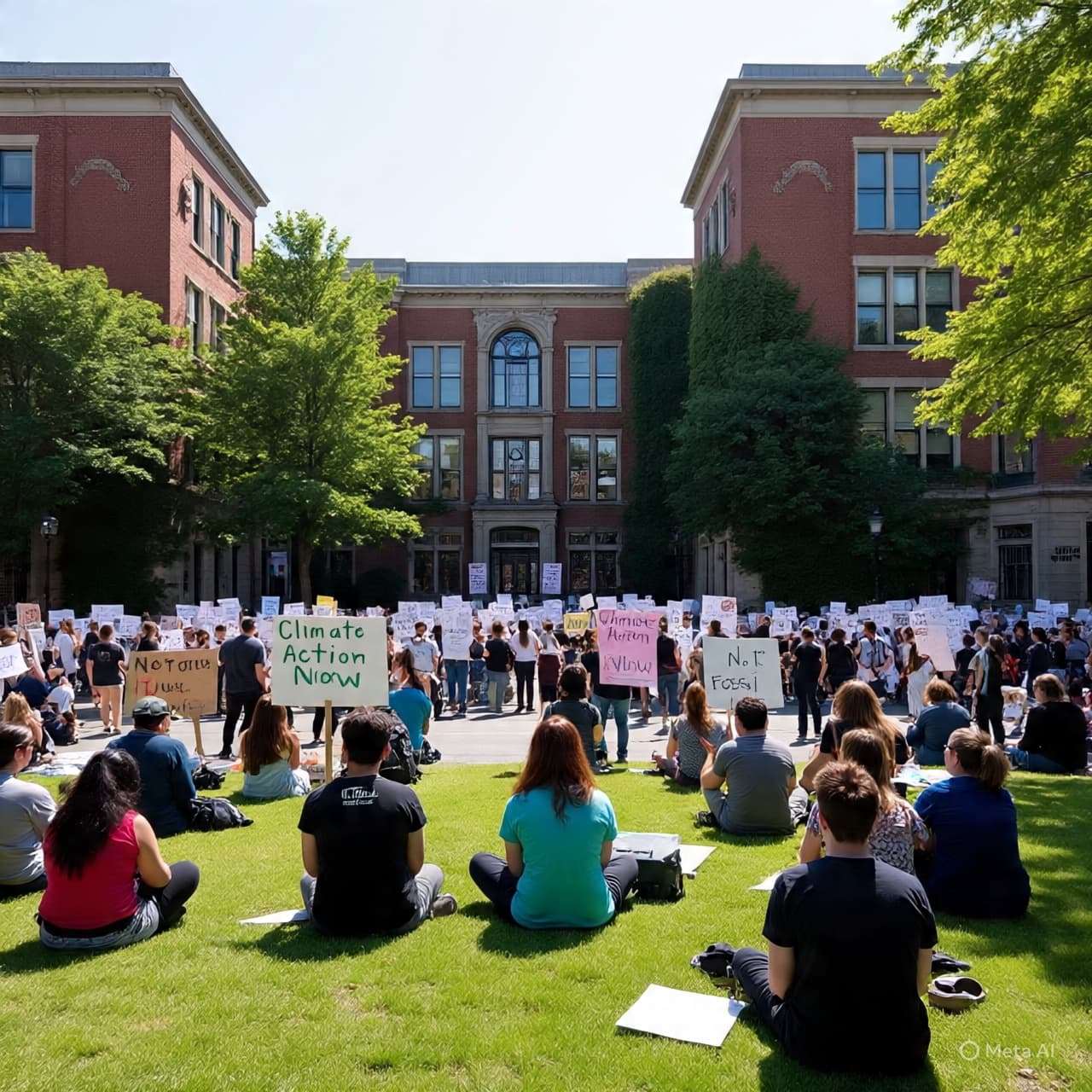 Voices Gather on Campus, and Debate Finds the Quad