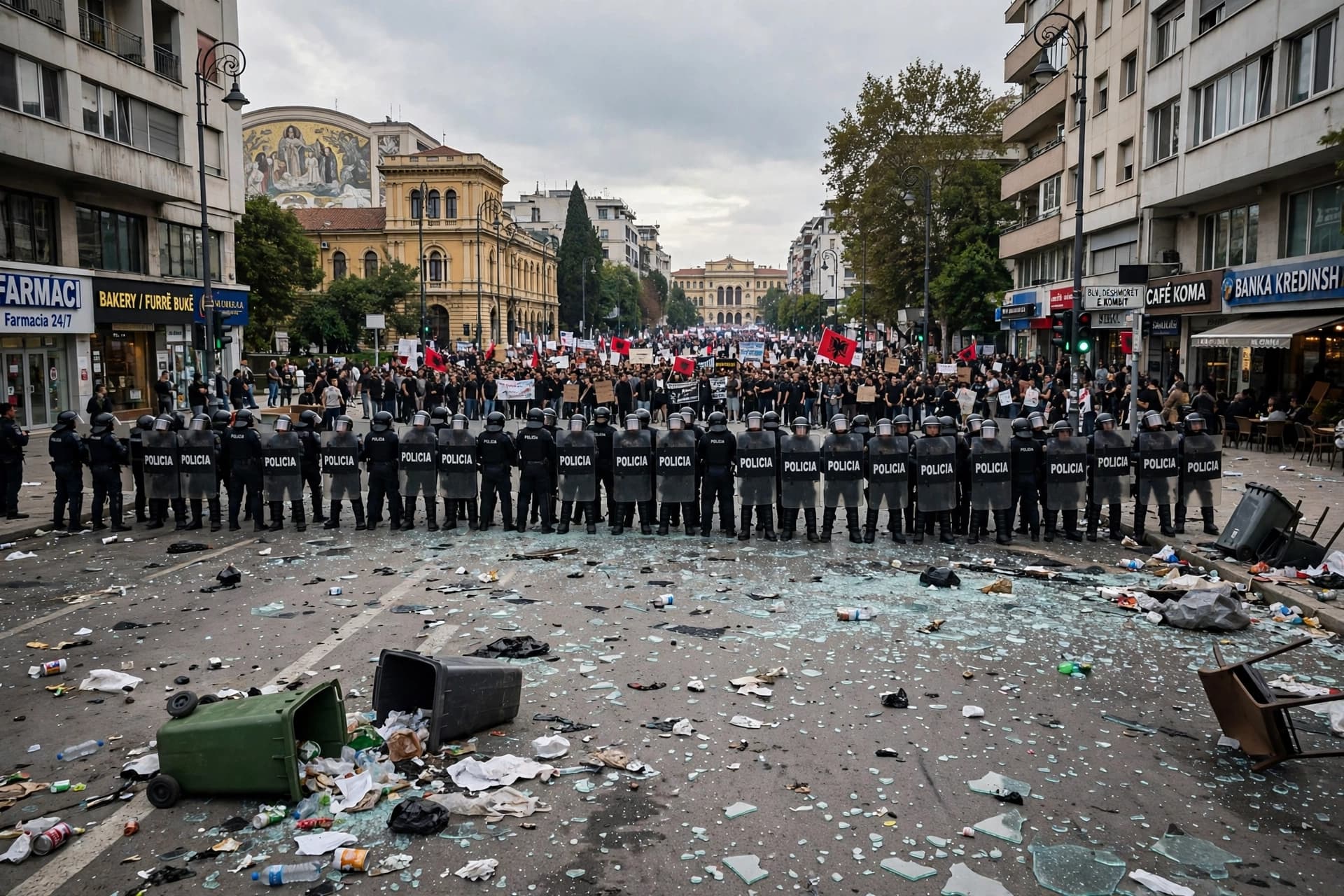 A Sixth Day of Violence, and a Refusal That Holds