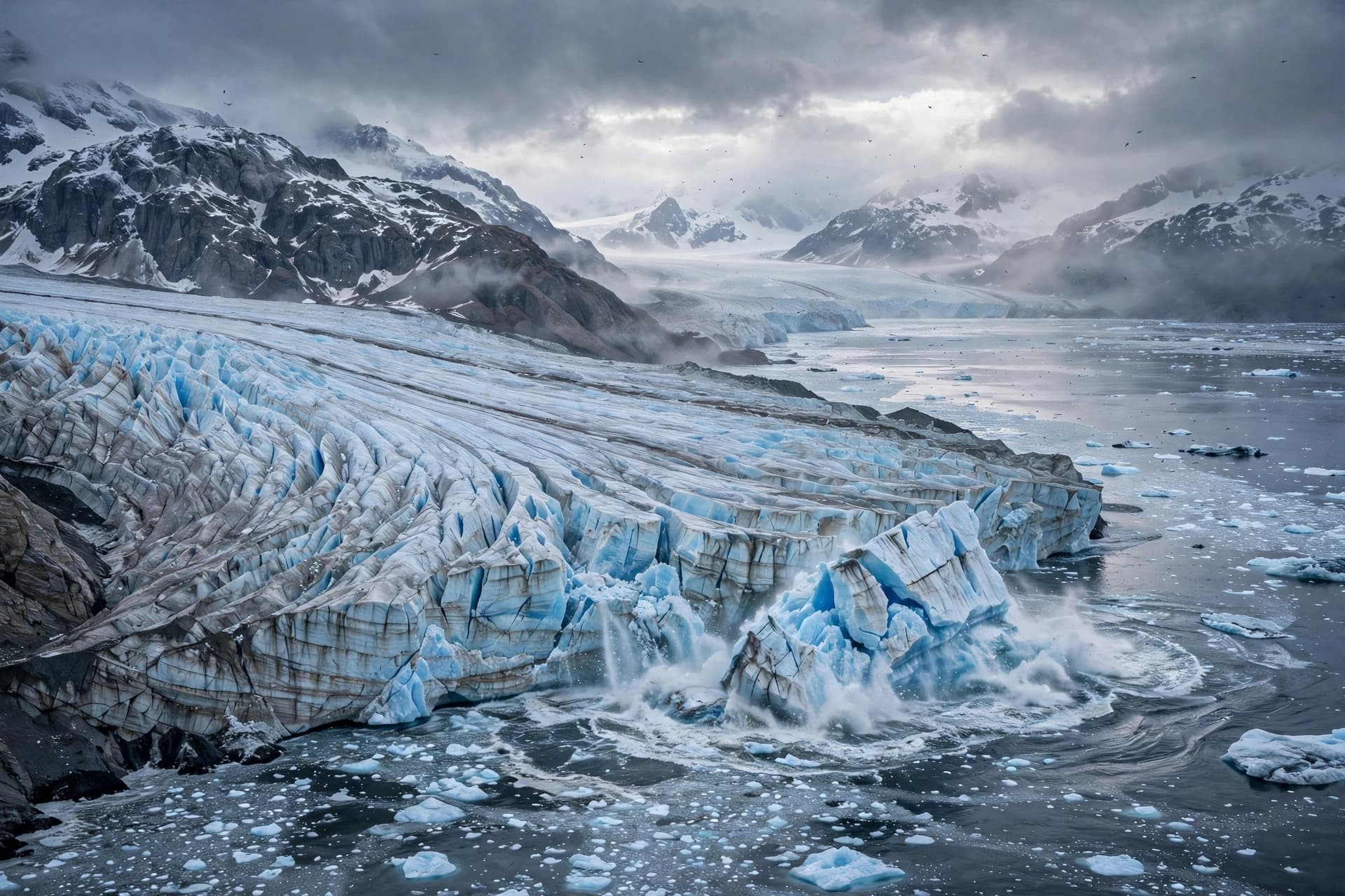Petermann Glacier loses massive ice island in Arctic calving