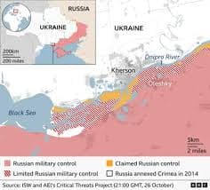 Ceasefire extended across Ukraine’s Kherson region, officials say