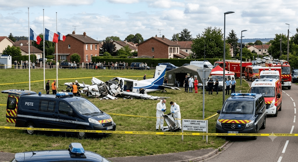 France Aviation Tragedy: 11 Dead After Civilian Skydiving Plane Crashes in Eastern France
