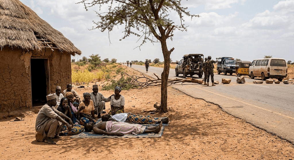 Fresh Terror Attack in Sokoto: Two Dead, Major Road Blocked as Gunmen Rampage
