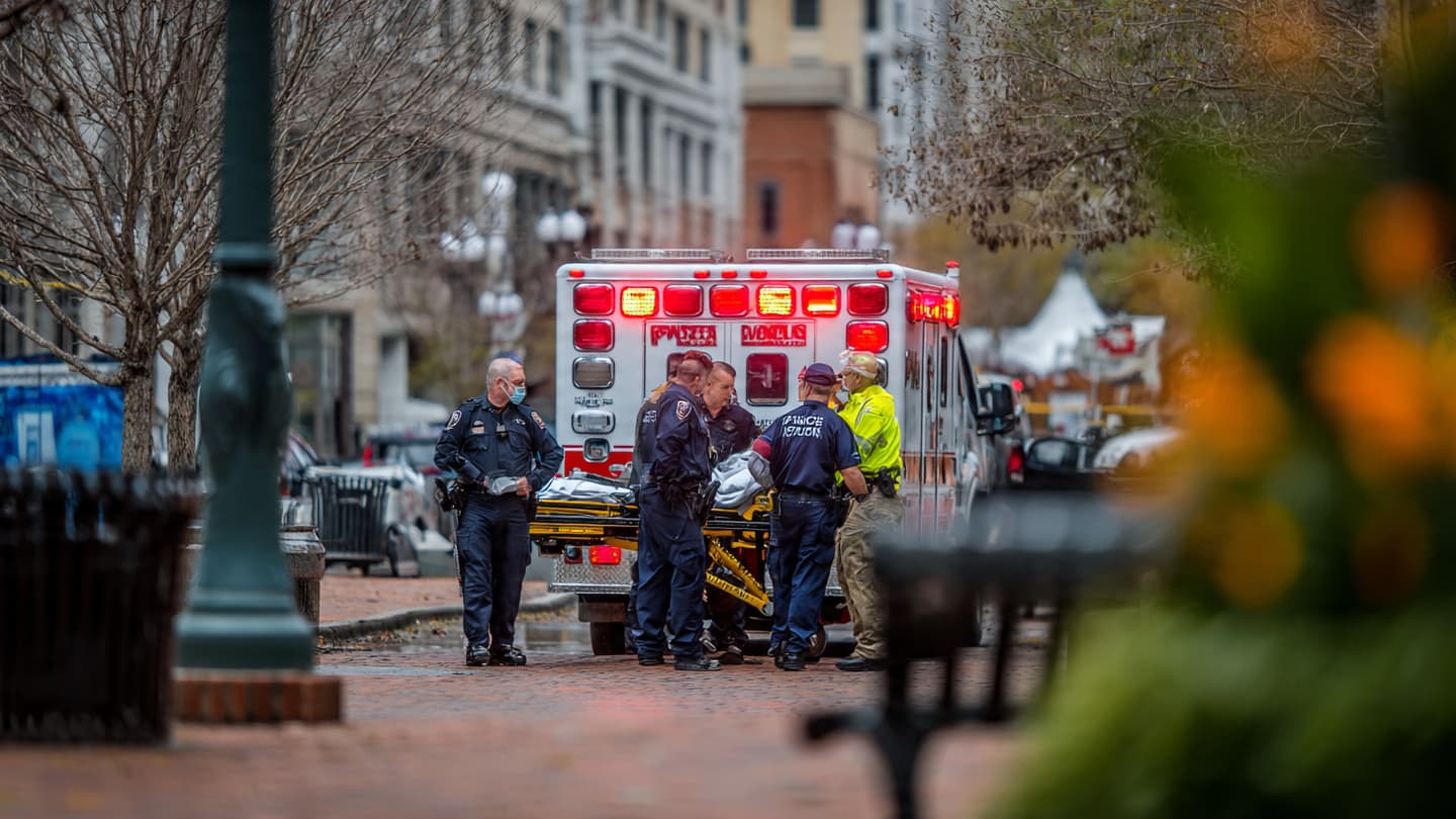 Violence Interrupted the Quiet Formality of A Courthouse Afternoon