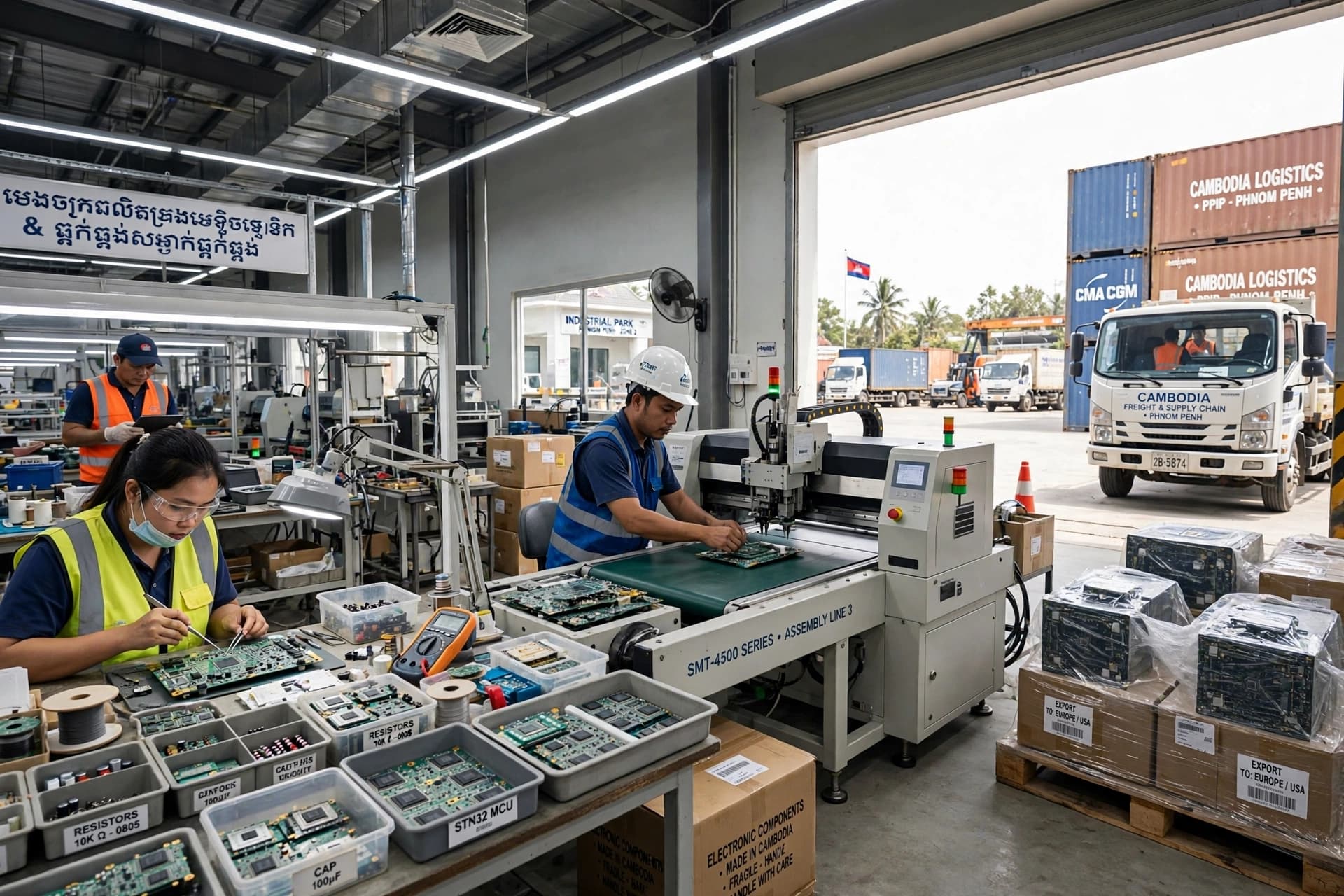 Between Cambodia and China, Trade Routes Grow Busier as Goods Move Through a Changing Regional Economy