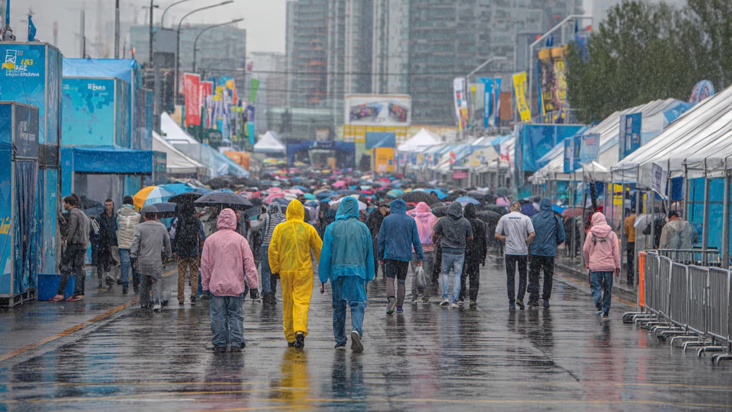Even Global Celebrations Depend on the Weather Above