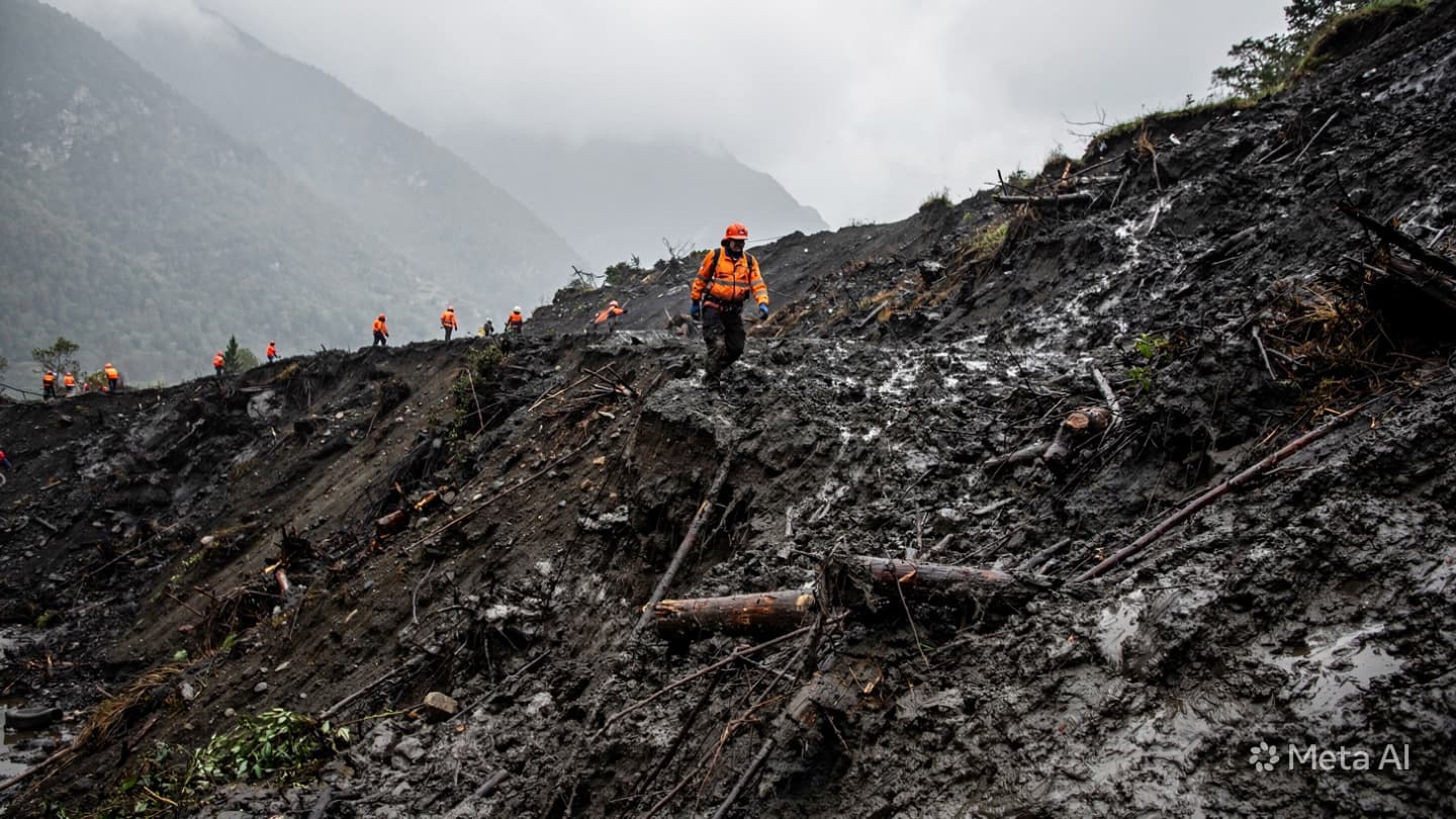 Mountainous Region Tragedy: One Killed in Landslide as Provincial Emergency Unit Responds Today