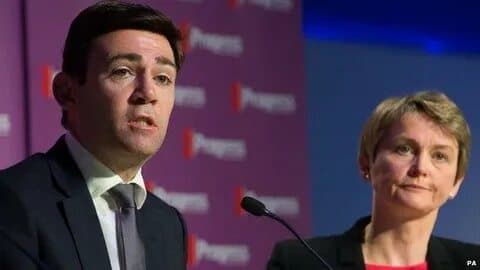 Half of UK government should be female, Labour women tell Burnham