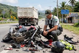 Two Teenagers Dead in Dominican Republic: Motorcycle Slams Into Truck on Highway, Collision Under Investigation