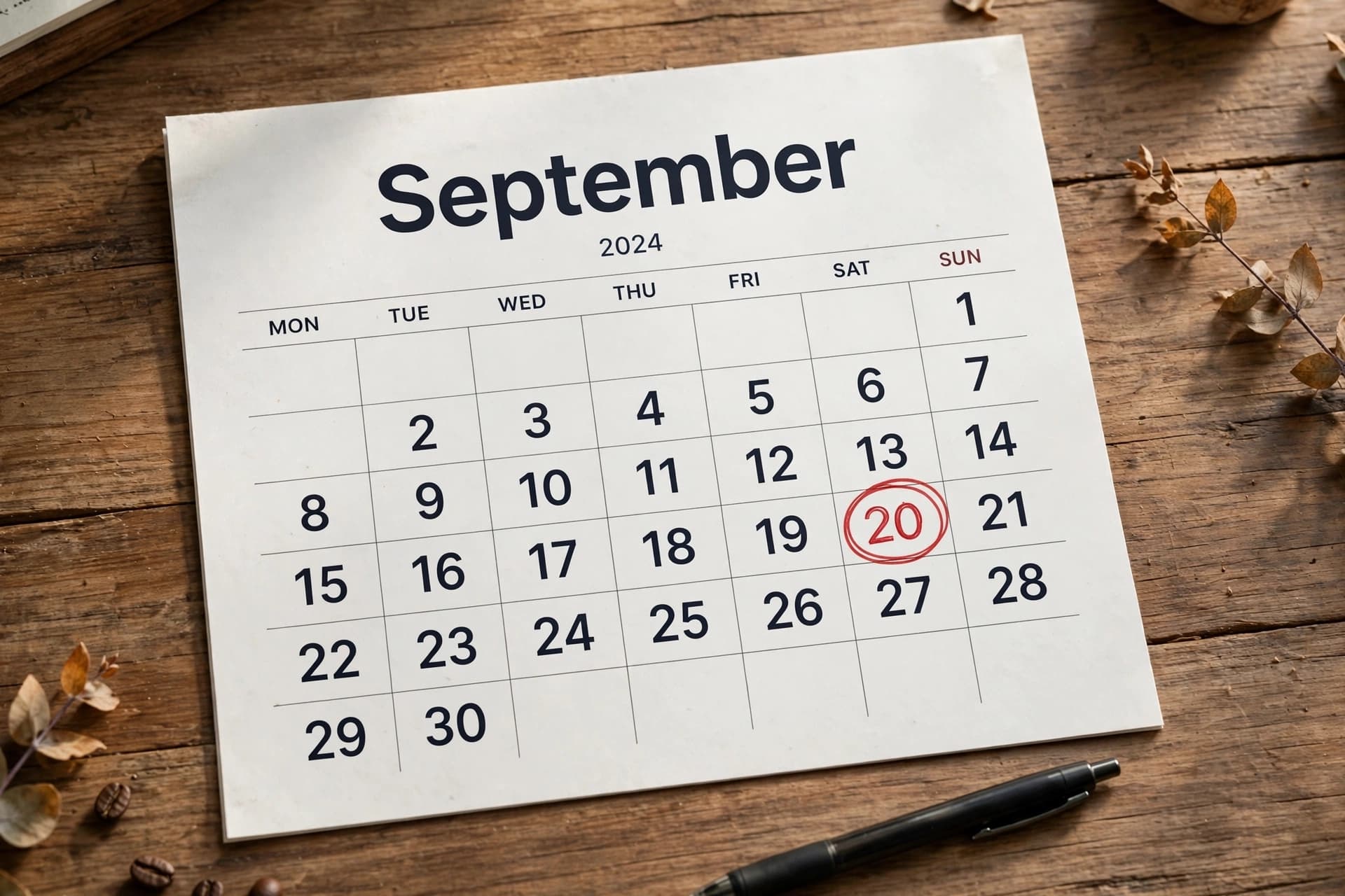 September 20 Is the Day Most Canadians Share