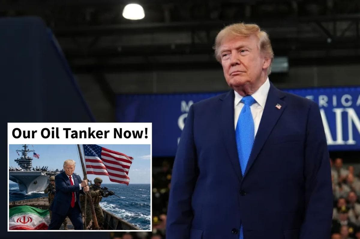 Trump’s Tanker Image Highlights Growing Hormuz Tensions