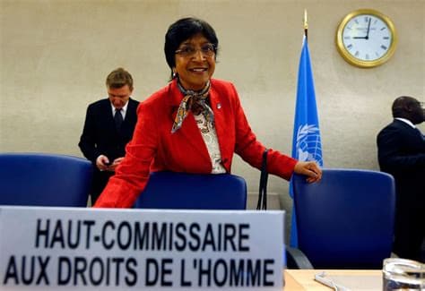 South African jurist Navi Pillay awarded the Nobel Peace Prize