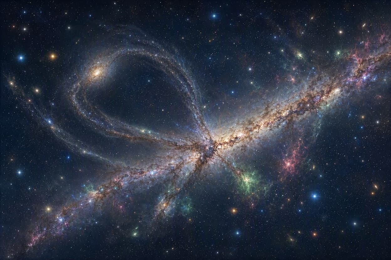 A Violent History: The Milky Way’s Early Collisions
