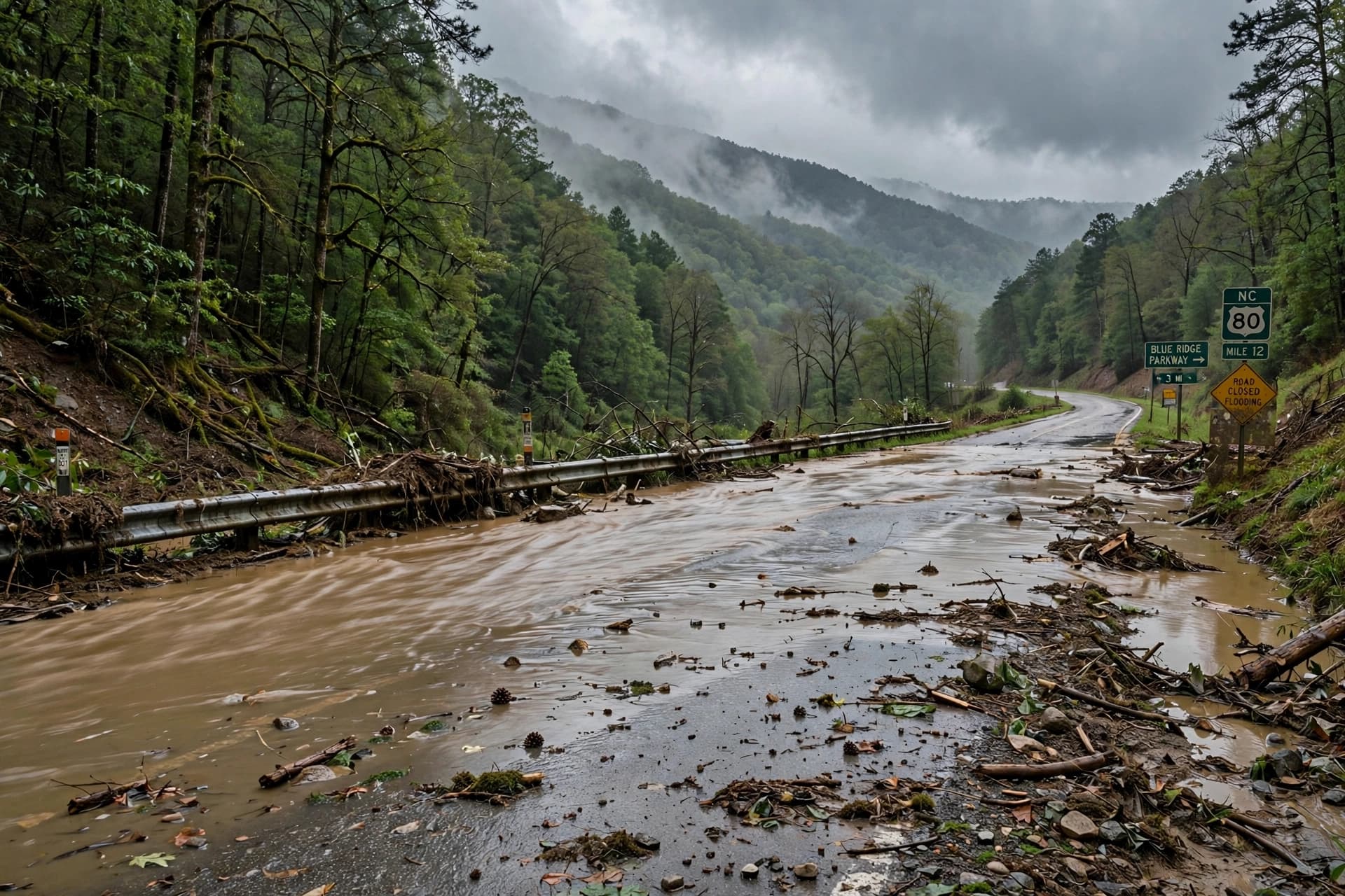 Five Landslides, Two Rescues, and a Mountain Storm