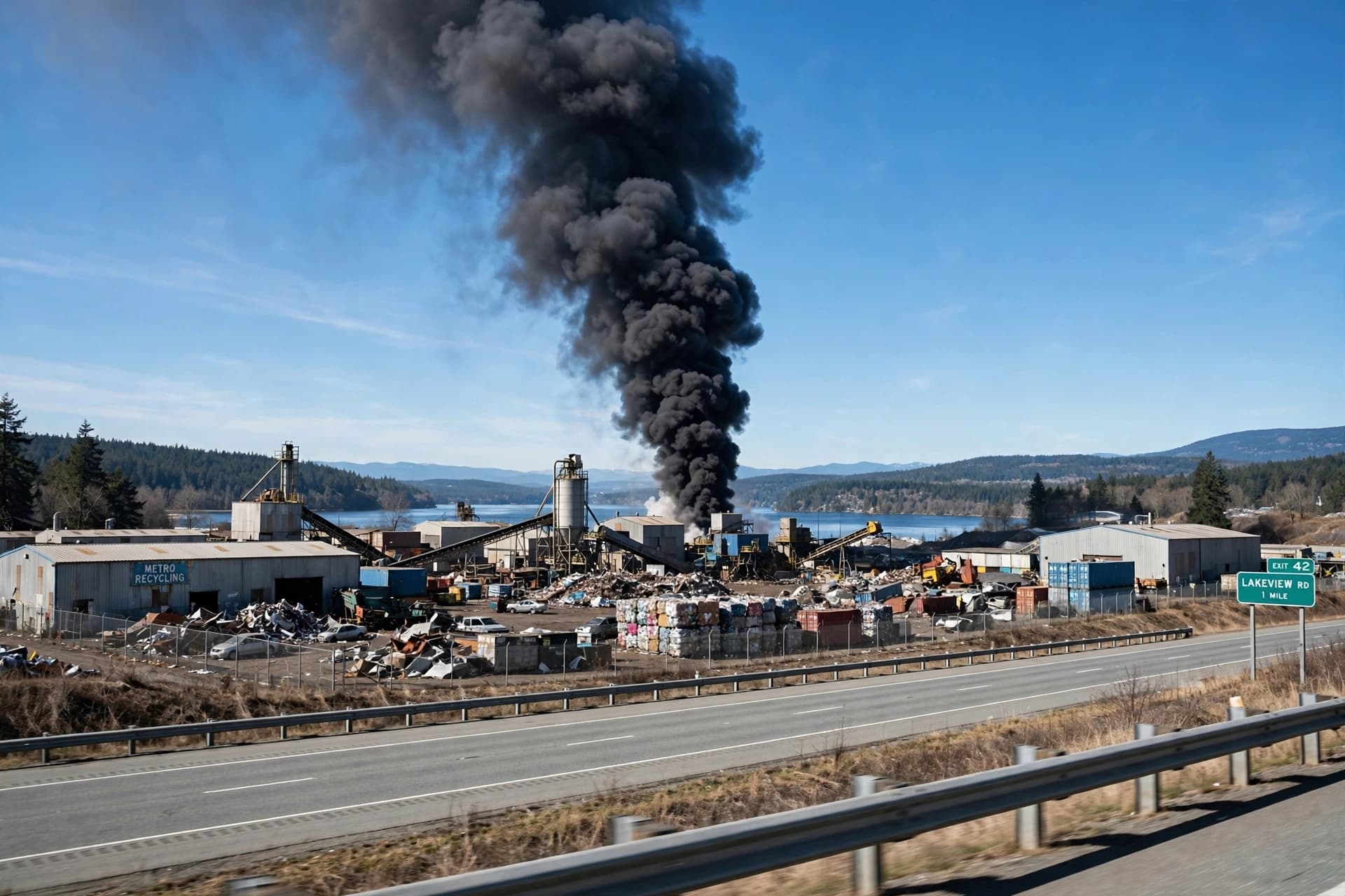 A Fire, a Highway, and the Infrastructure We Forget.