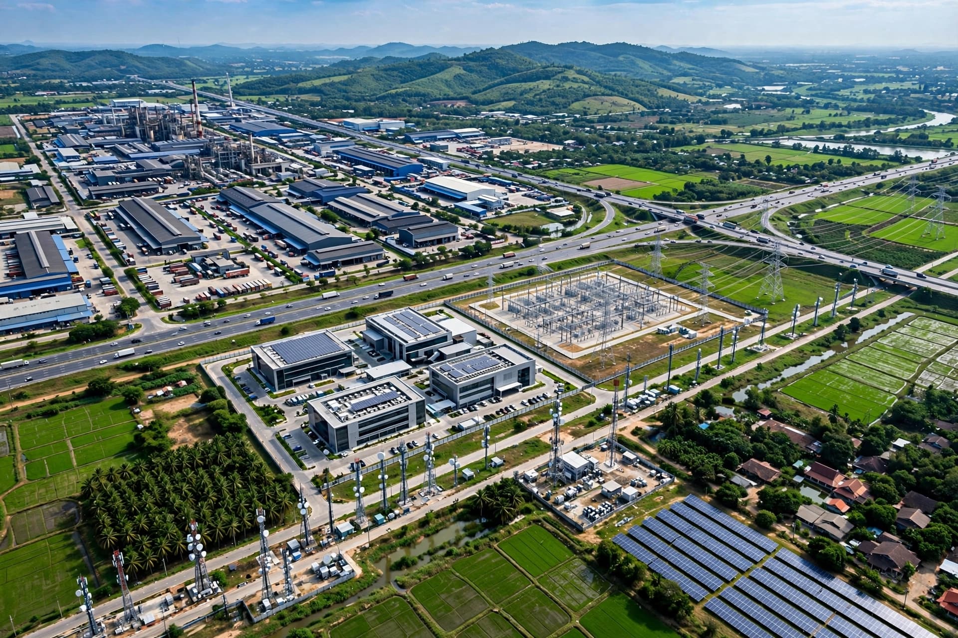 Where New Networks Meet Growing Regions: Thailand's Technology Economy Begins Redrawing Its Industrial Geography