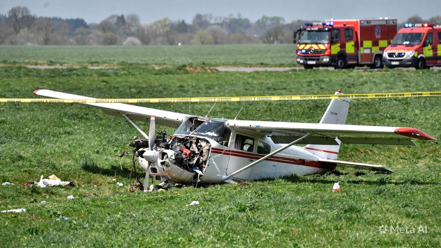 Germany Air Tragedy: Pilot And Passenger Killed In Light Aircraft Crash Near Local Airfield