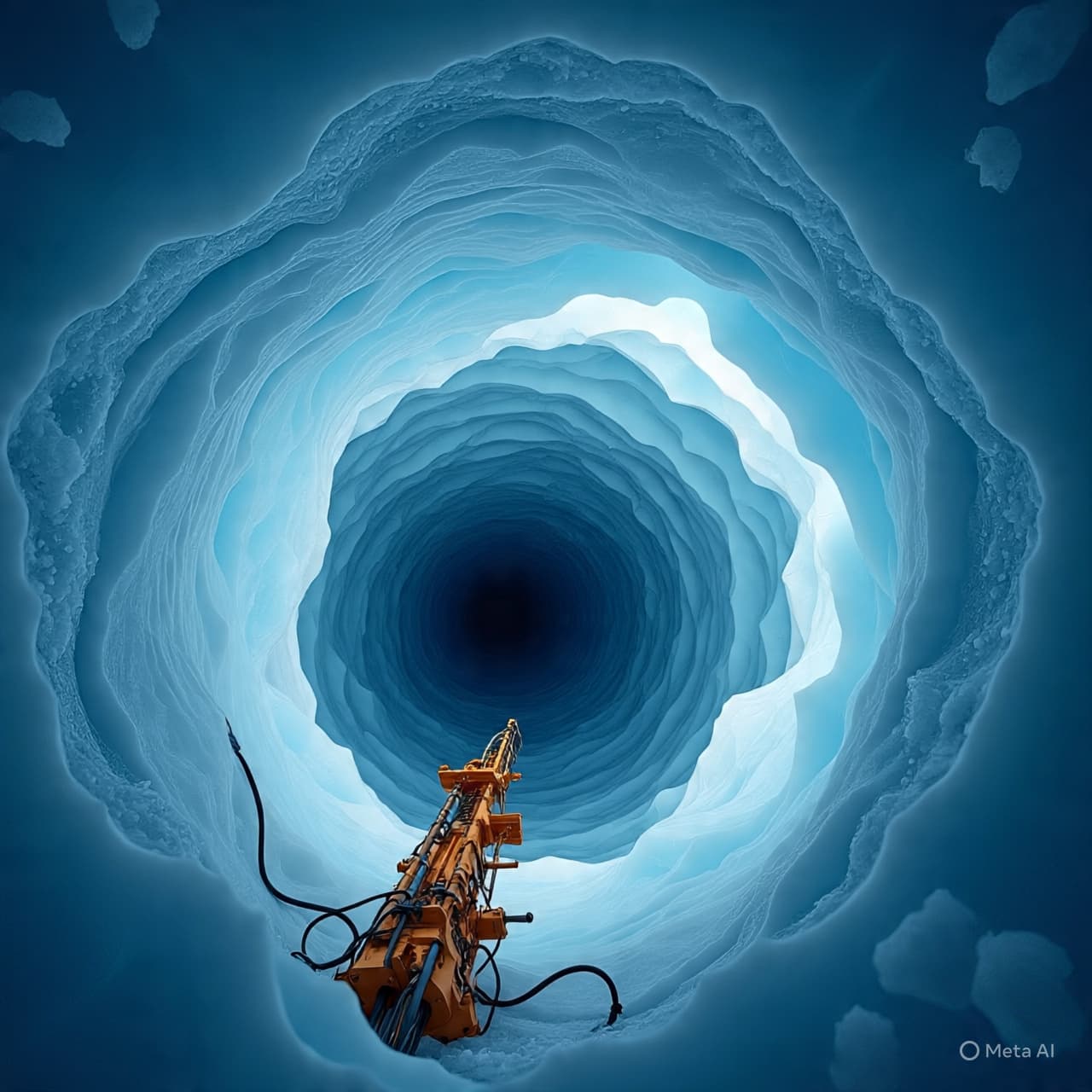 Of Ice and Intention: What a Deep Glacier Descent Reveals About Nature’s Course