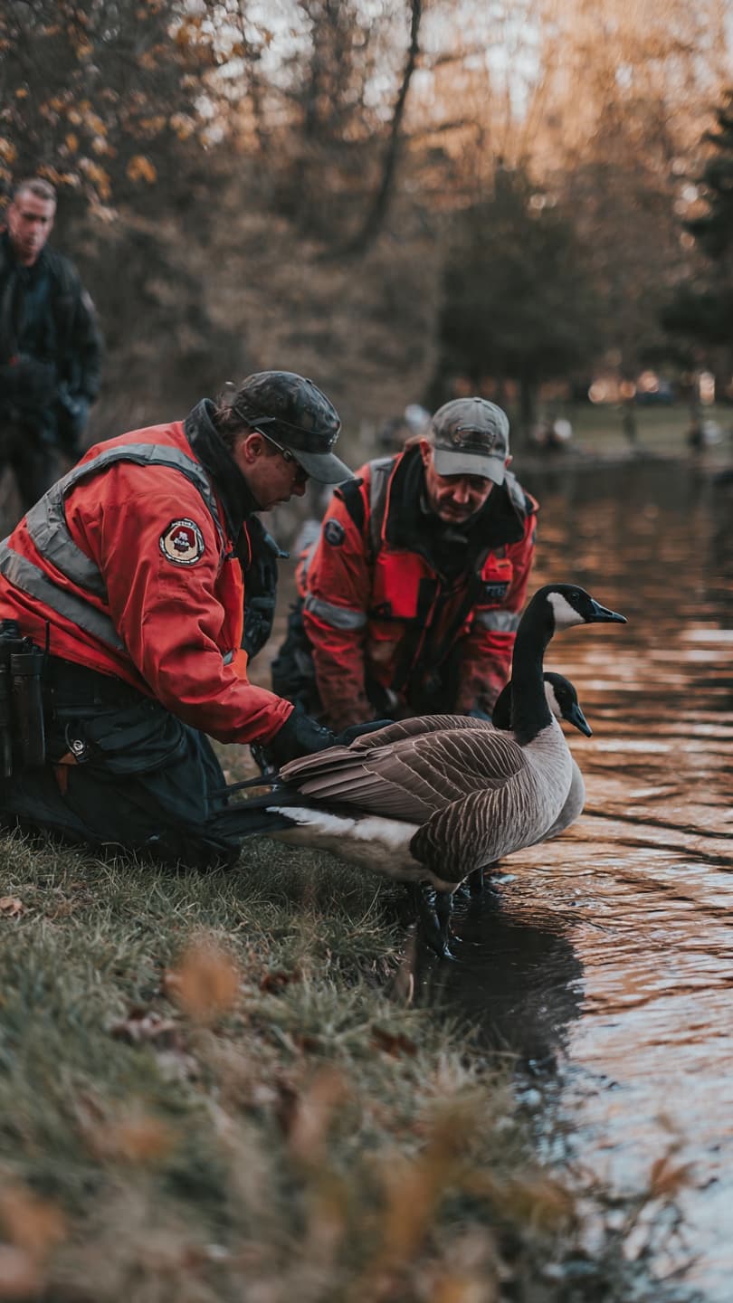 Mishawaka Relocates Canada Geese Following Resident Complaints