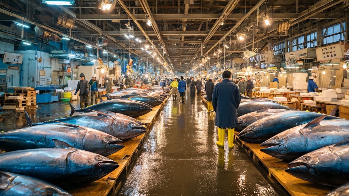 Where Morning Markets Meet Restless Seas: Tokyo’s Bluefin Auction Reflects Enduring Traditions and Changing Global Tastes Together