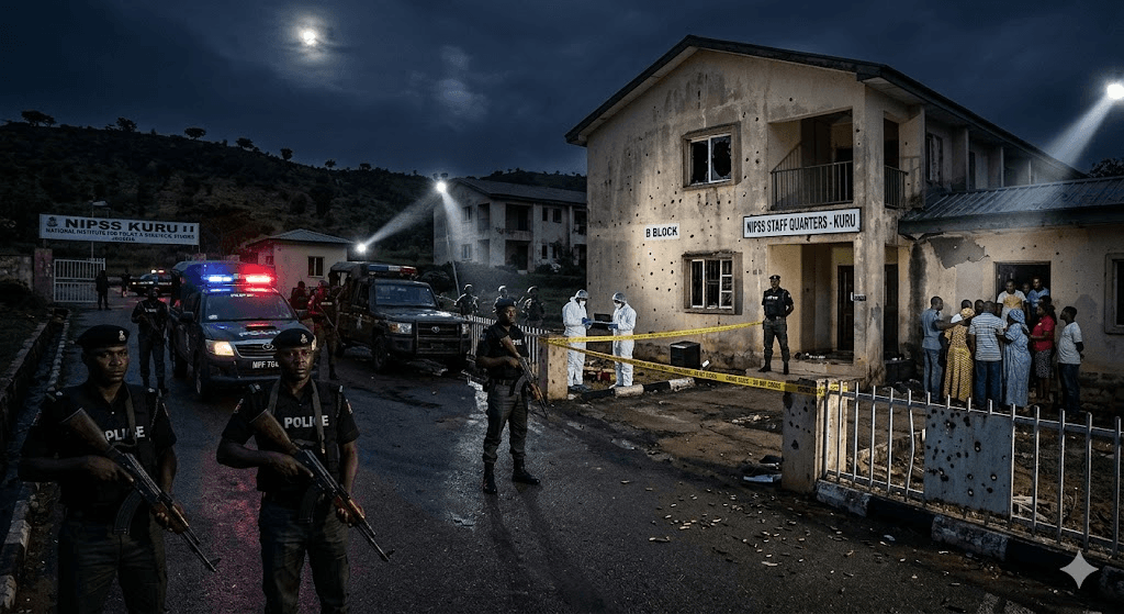 Terror in Jos: Gunmen Storm NIPSS Campus, Killing 3 Including Police Officer