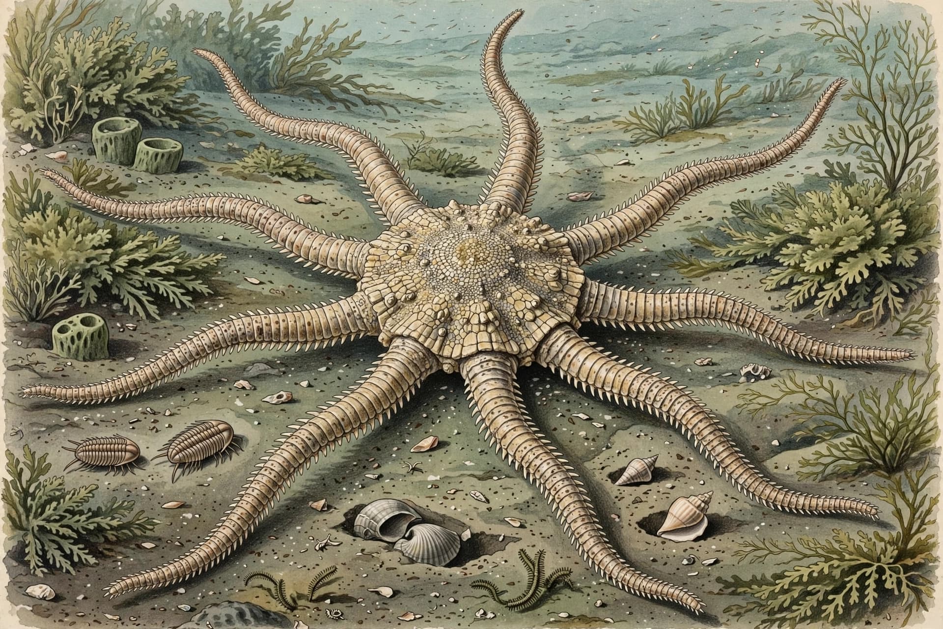 Ancient fossils reveal the true origins of starfish