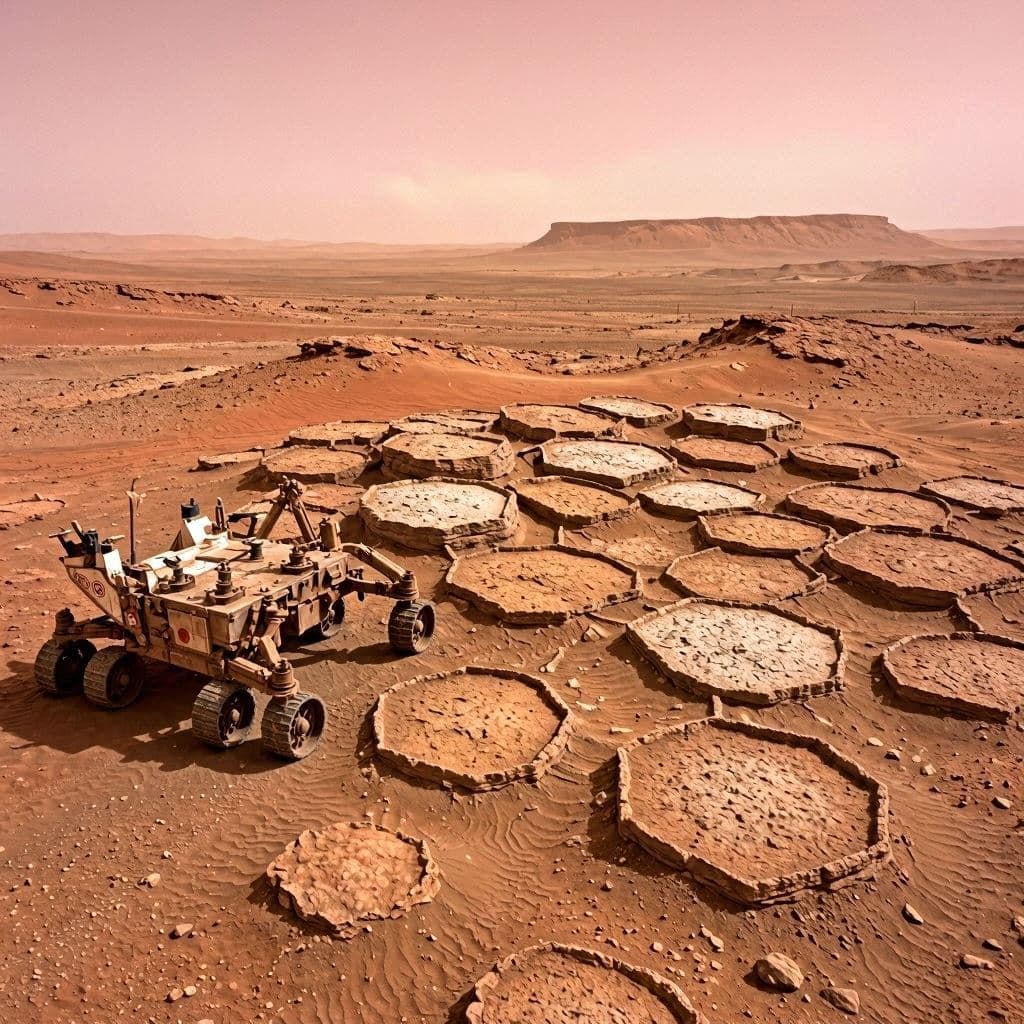 The Red Planet Revealed Another Puzzle Beneath Its Dust
