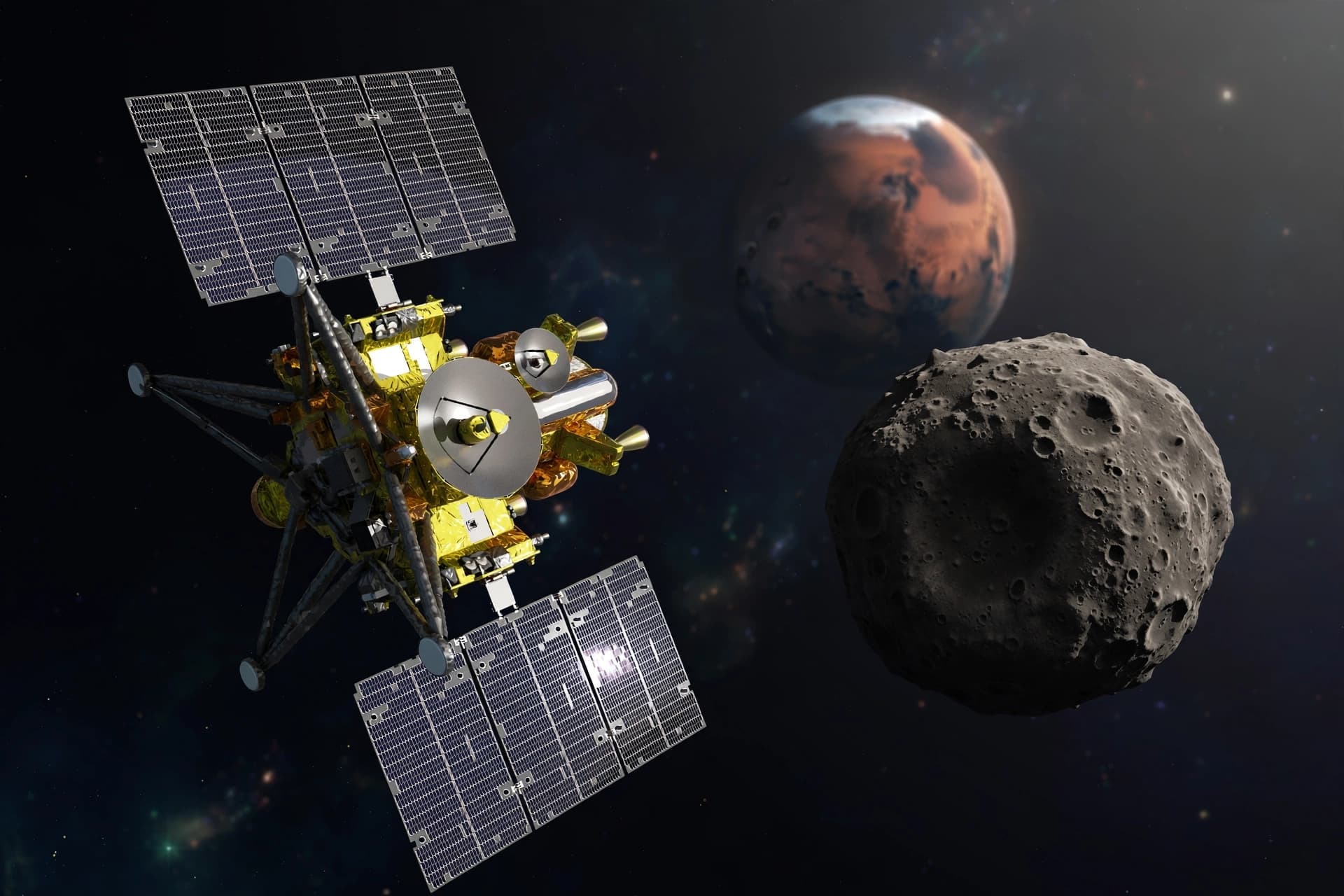 MMX: A Mission to Bring a Piece of Mars's Moon to Earth