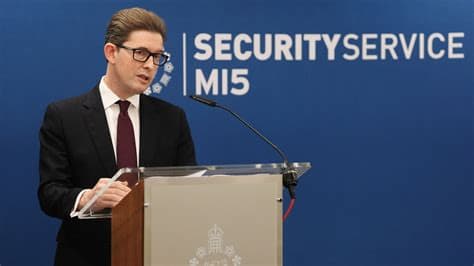 MI5 Chief Warns of Rising Iranian and Russian Threats to the U.K.