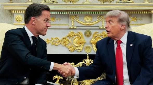 Using flattery, Rutte tries to ease NATO tensions with Trump over Iran