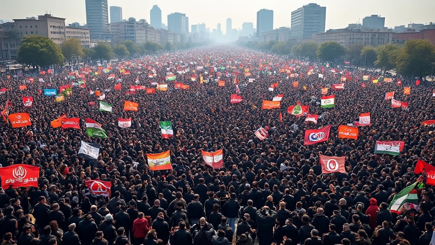 Tehran bids farewell to Ayatollah Khamenei in huge turnout