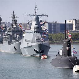 Ukraine Pounds Naval Base and Grain Terminals at Russia’s Black Sea Port of Novorossiysk