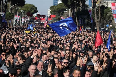 Albania rights group warns against police force at protest