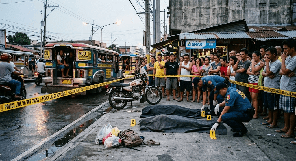 Tragedy in Caloocan: Woman and Teen Shot Dead While Waiting for Jeepney Tragedy in Caloocan: Woman and Teen Shot Dead While Waiting for Jeepney