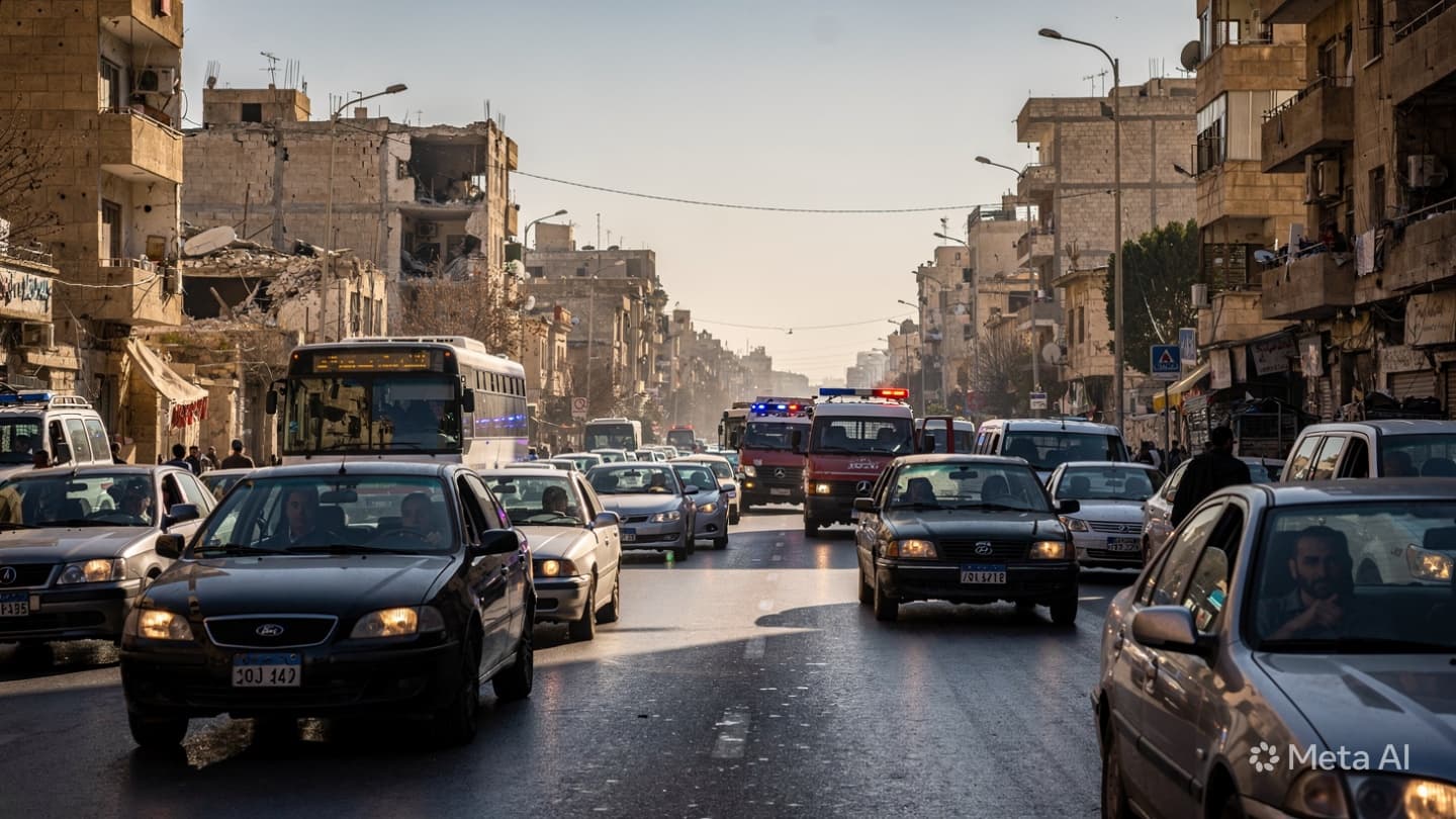 Multiple Road Accidents In Damascus: One Civilian Killed And Sixteen Injured Across The City Multiple Road Accidents In Damascus: One Civilian Killed And Sixteen Injured Across The City