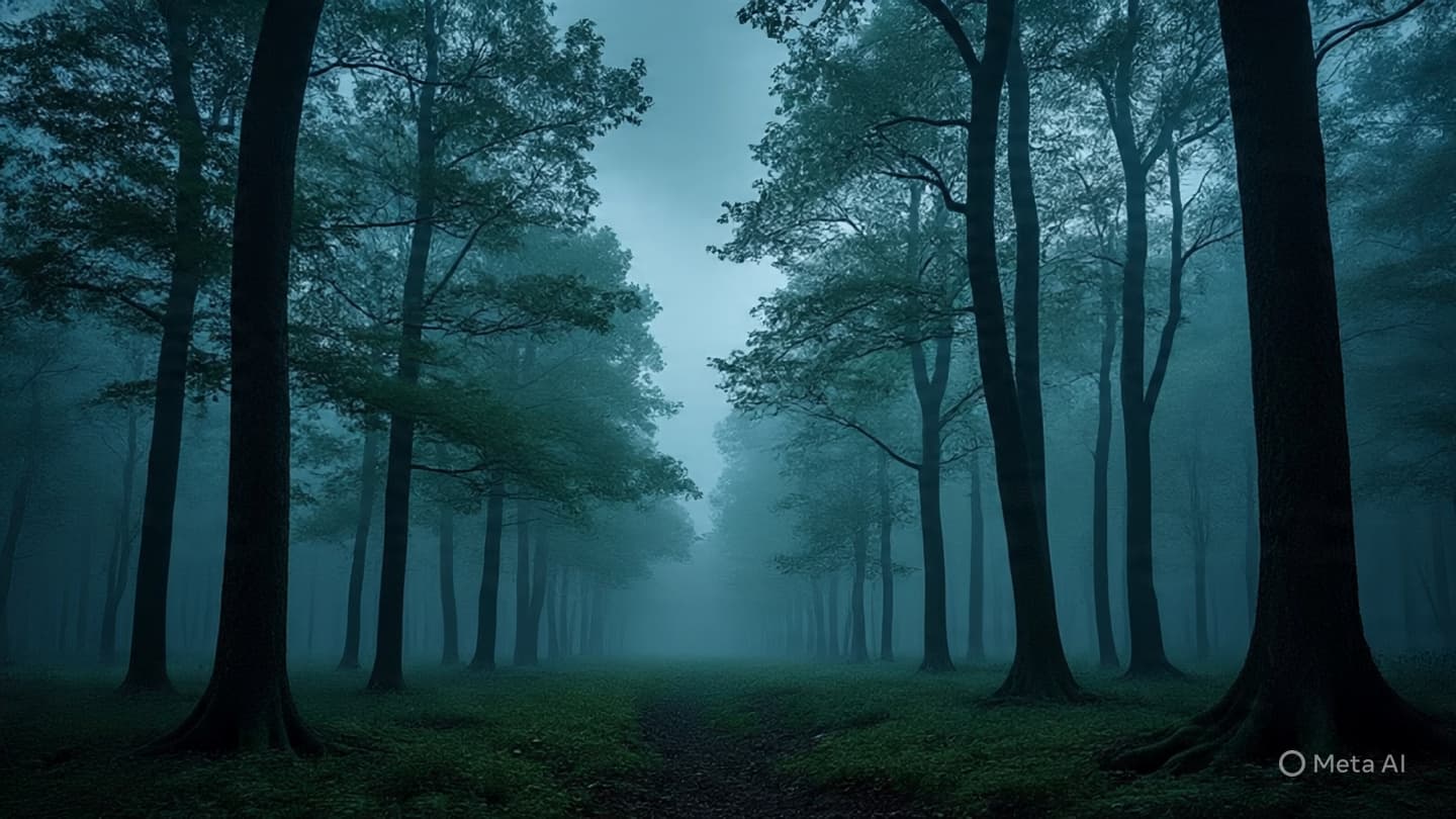When Forests Whisper Light Into the Night Sky When Forests Whisper Light Into the Night Sky