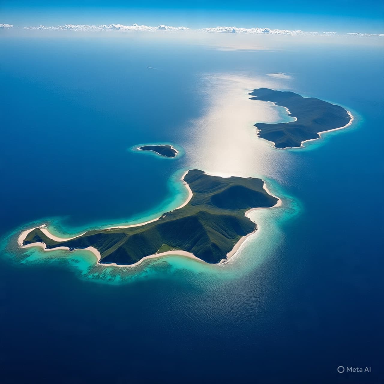 When the ocean reflects the sky, a halo quietly forms at the edge of sight When the ocean reflects the sky, a halo quietly forms at the edge of sight
