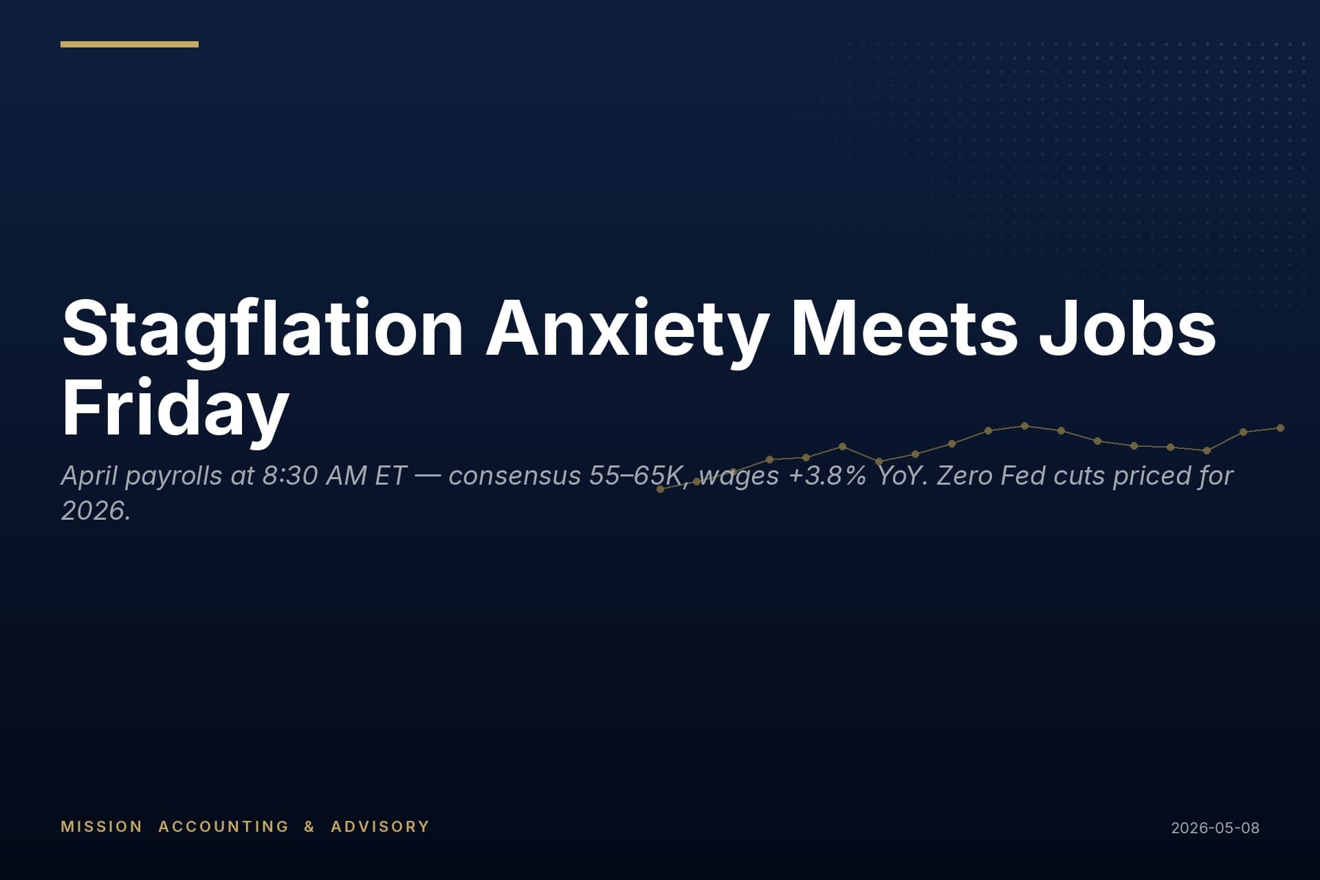 Stagflation Anxiety Meets Jobs Friday: What Today's Payrolls Number Means for the Fed - and Your Portfolio Stagflation Anxiety Meets Jobs Friday: What Today's Payrolls Number Means for the Fed - and Your Portfolio