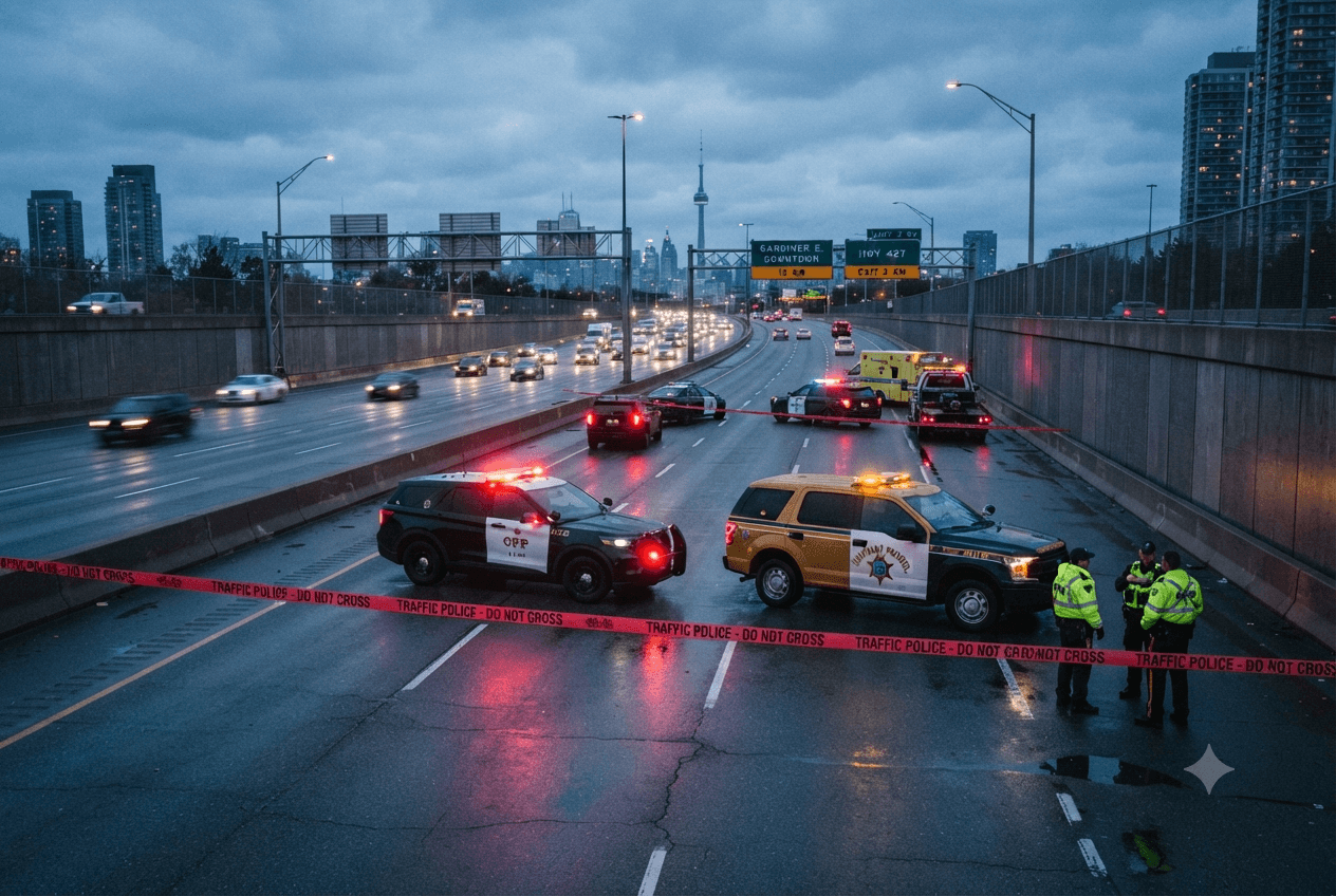 Highway Pileup Tragedy Unfolds: Dense Fog Causes Deadly Multi-Vehicle Crash Leaving Five Dead Today Highway Pileup Tragedy Unfolds: Dense Fog Causes Deadly Multi-Vehicle Crash Leaving Five Dead Today