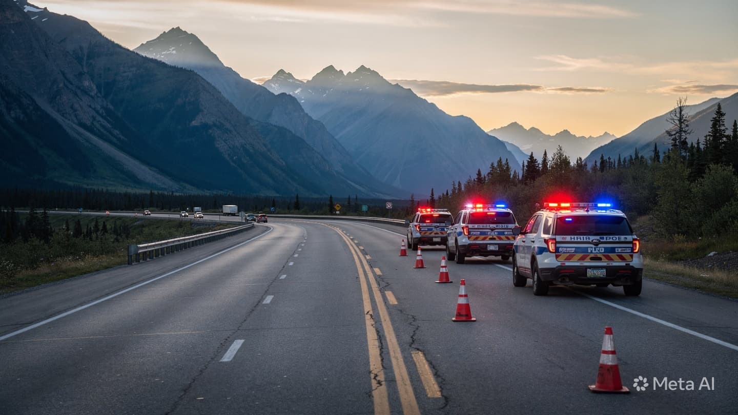 Desert Road Gridlock: Three Dead And Two Seriously Injured In Midnight Highway Collision Desert Road Gridlock: Three Dead And Two Seriously Injured In Midnight Highway Collision