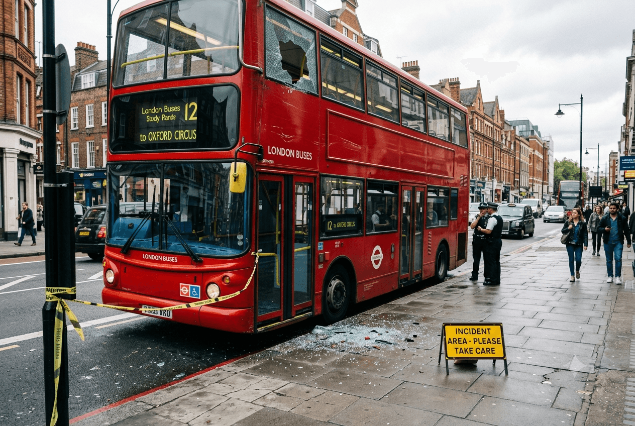 Mid-Journey Alarm: Passenger Sustains Injuries After Tree Branch Strikes Window Of Double-Decker Bus Mid-Journey Alarm: Passenger Sustains Injuries After Tree Branch Strikes Window Of Double-Decker Bus