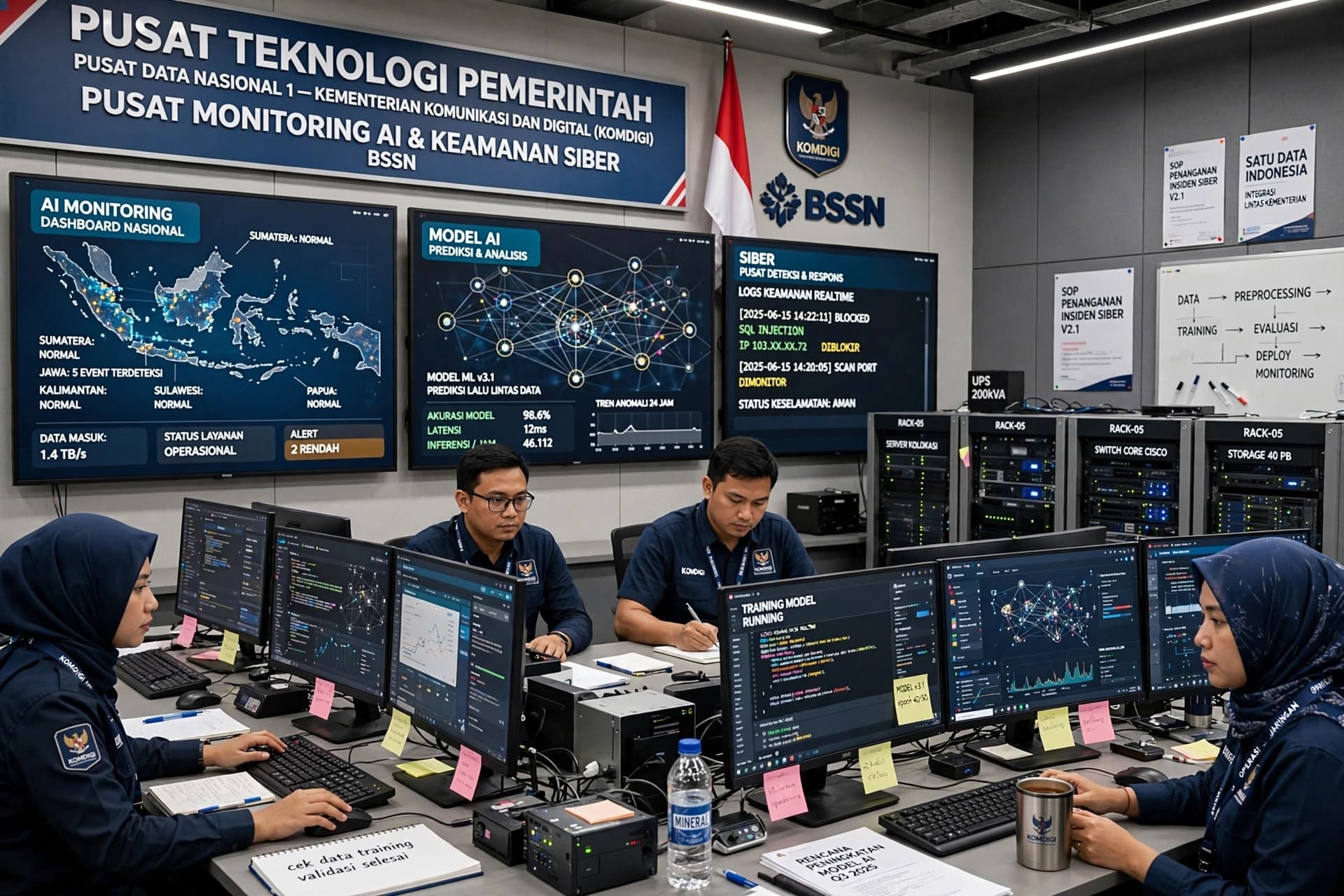 Beneath Indonesia’s Digital Horizon, Artificial Intelligence Begins Moving From Promise Toward Public Infrastructure Beneath Indonesia’s Digital Horizon, Artificial Intelligence Begins Moving From Promise Toward Public Infrastructure